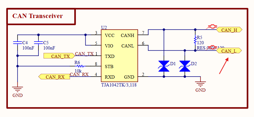 Port Label on Sheet 1